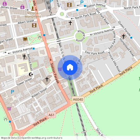 Station Parade, Harrogate, North Yorkshire, UK, HG1