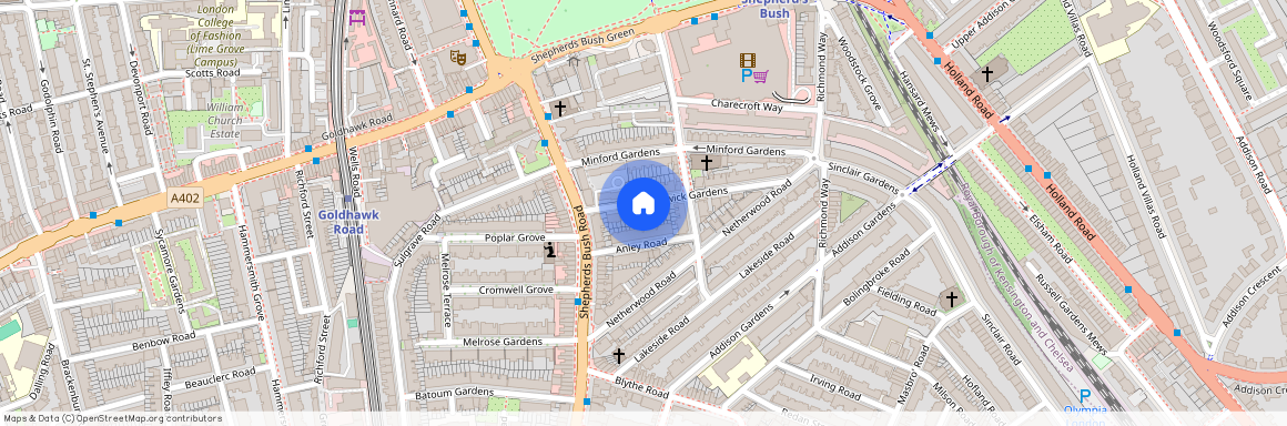 W14, London