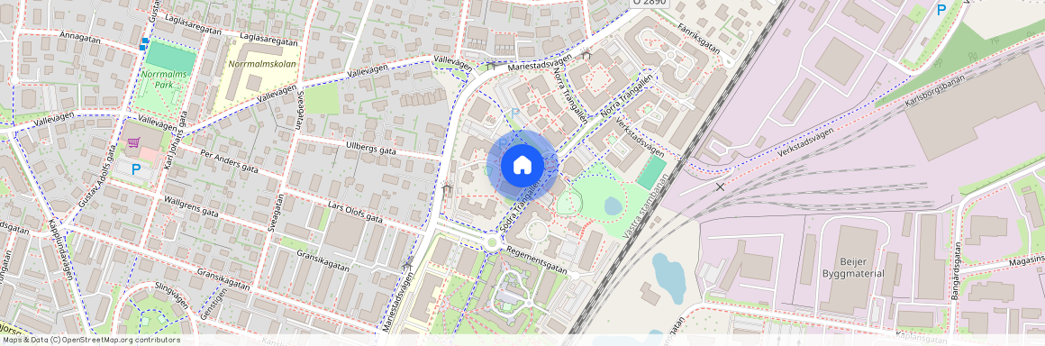 Södra Trängallén 5B, Skara