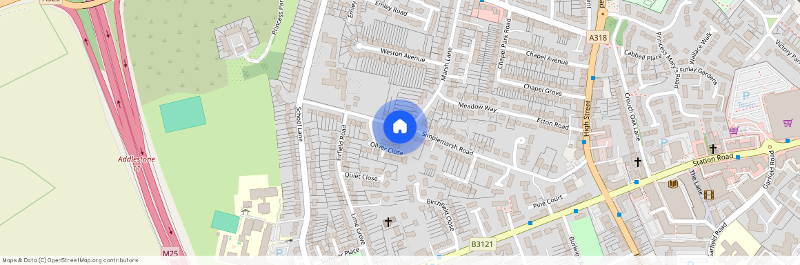 Simplemarsh Road, Addlestone, Surrey, KT15 1QW