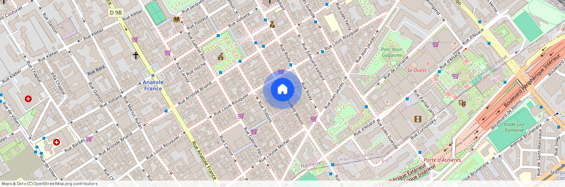 Président Wilson 43, Rue du Président Wilson, Levallois-Perret