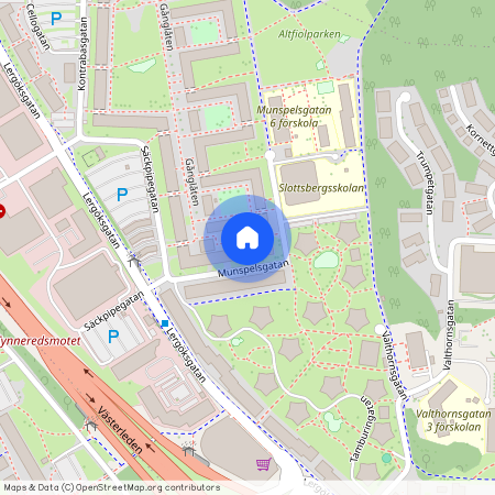 Västra Frölunda, Göteborg, Västra Götaland, Gånglåten 4