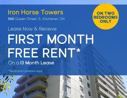 Iron Horse Towers | 560 Queen Street, Kitchener - Photo 1