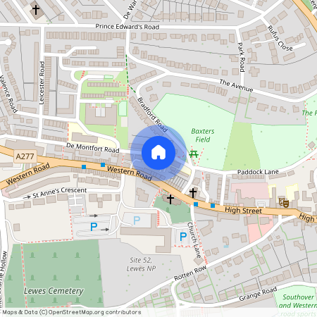 De Montfort Road, Lewes, BN7