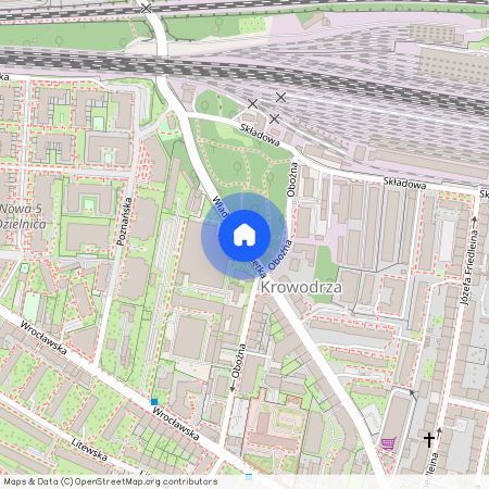 ul. Władysława Łokietka, Krowodrza, Krowodrza, Kraków, małopolskie