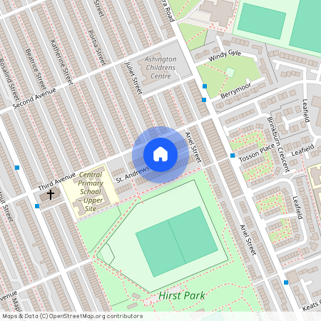 Third Avenue, Ashington, Ashington, Northumberland, NE63 9DS