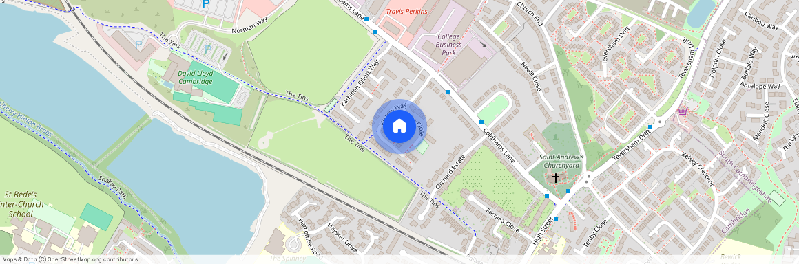 Newell Walk, Cambridge, CB1