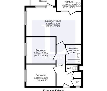 2 bedroom apartment to rent Kings Walk, 19A Knyveton Road, Bournemo... - Photo 1