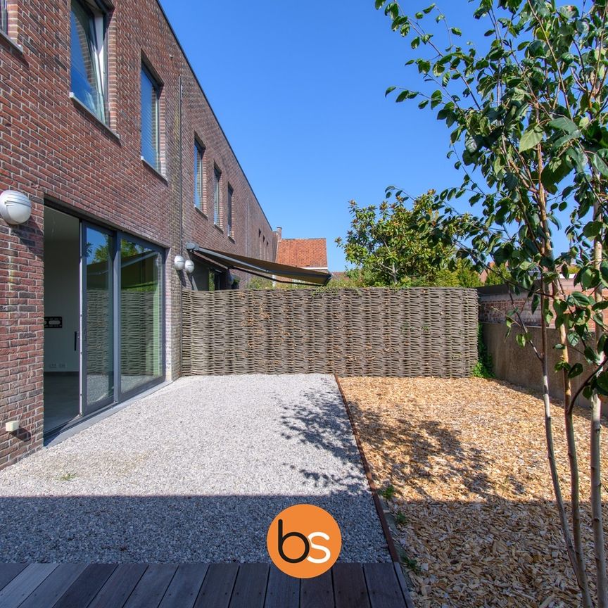 Gelijkvloers appartement met tuin - Photo 1