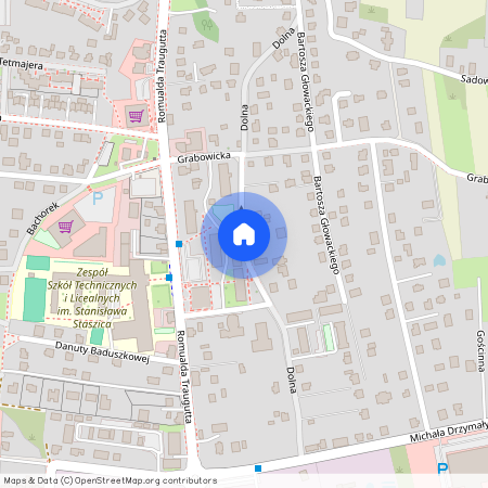 ul. Dolna, Czechowice-Dziedzice, Czechowice-Dziedzice, bielski, śląskie