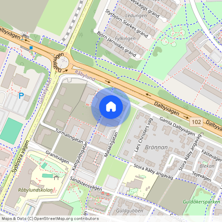 Lund, Skåne, Malakitgatan 6