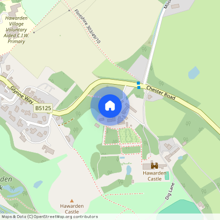 Castle Grounds, Hawarden, Deeside, CH5