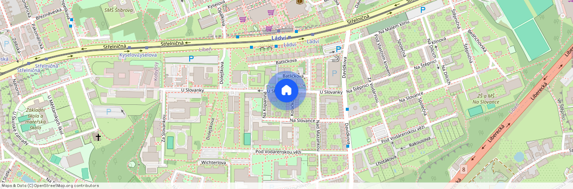 U Slovanky, Praha 8 - Libeň, okres Praha