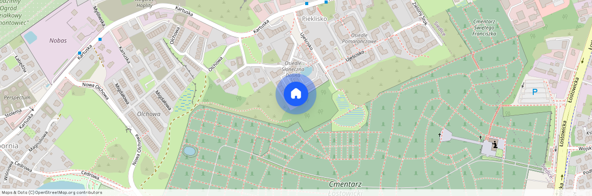 ul. Słoneczna Dolina, Ujeścisko-Łostowice, Gdańsk, pomorskie