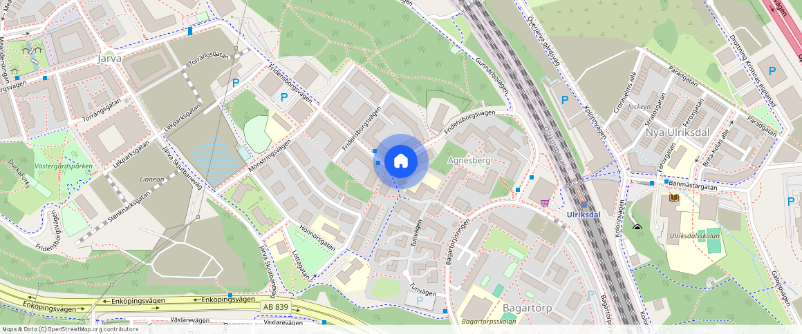 Fridensborgsvägen **, Ulriksdal