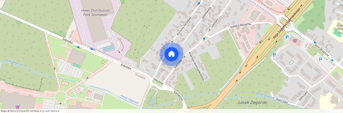 ul. Józefowska, Zagórze Północ, Sosnowiec, śląskie