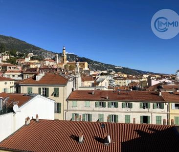 Exclusivité – Rare à Menton, 3 pièces meublé avec vue mer en dernie... - Photo 3