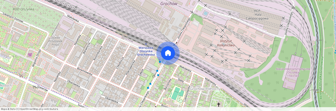 ul. Józefa Chłopickiego, Grochów, Praga-Południe, Warszawa, mazowieckie