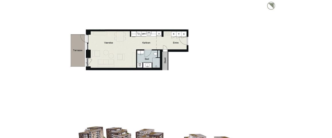 Søtorvet 4, 1. dør 5 - Foto 1