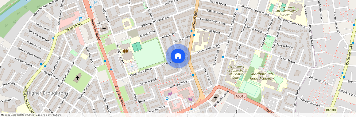 Devonshire Street, Broughton, Salford, M7