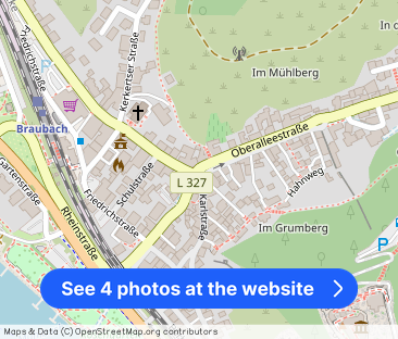 2-Zimmer-Wohnung mit Einbauküche in Braubach - Photo 1