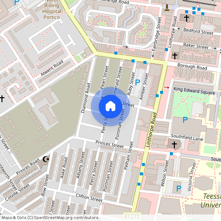 Percy Street, Middlesbrough, TS1