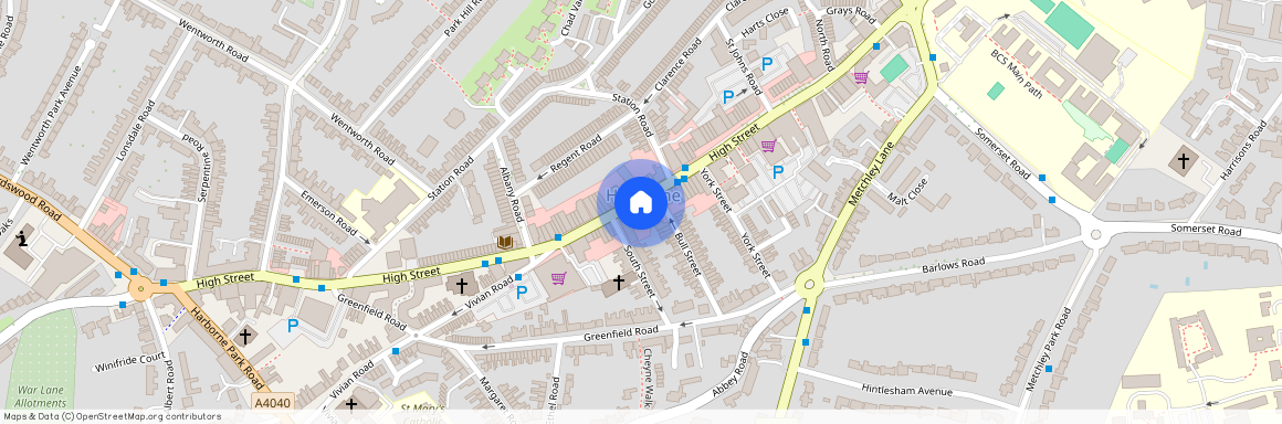 High Street, Harborne, Birmingham, B17