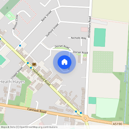 Kent Place, Cannock, Staffordshire, WS12