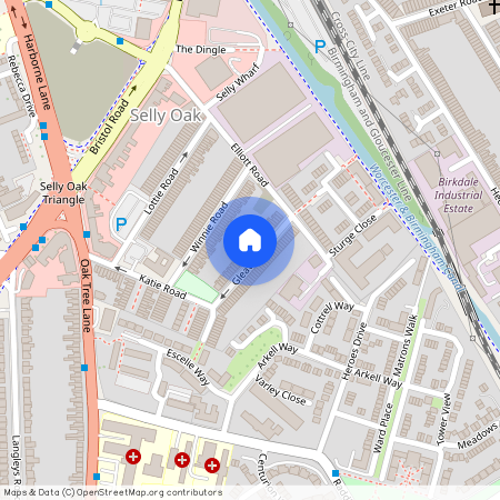Gleave Road, Selly Oak, Birmingham, West Midlands, B29