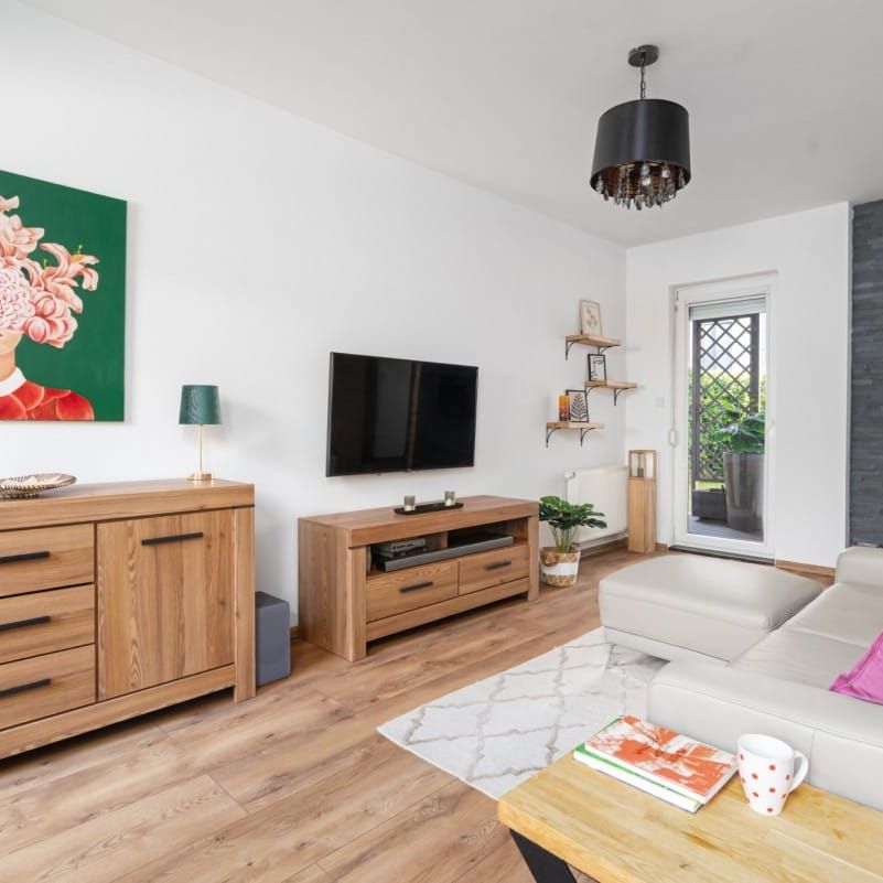Ładnie urządzone mieszkanie z ogródkiem i tarasem 48.01 m² - Фото 1