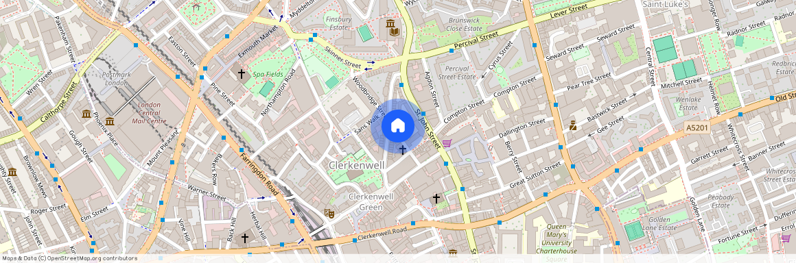 St John Street, Clerkenwell, London, EC1V