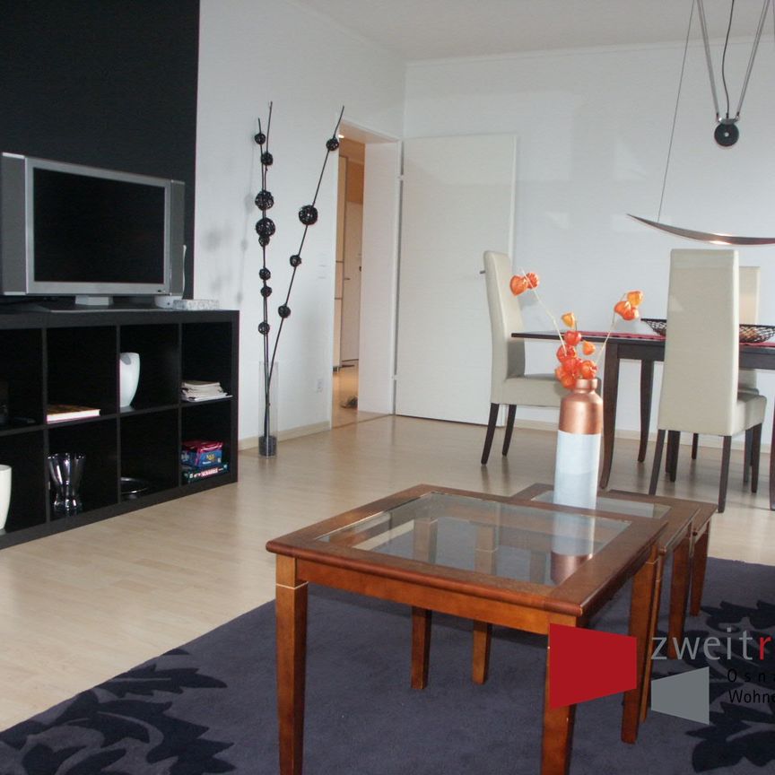 Dodesheide, großzügige, helle 3-Zimmer-Wohnung mit Balkon. - Foto 1