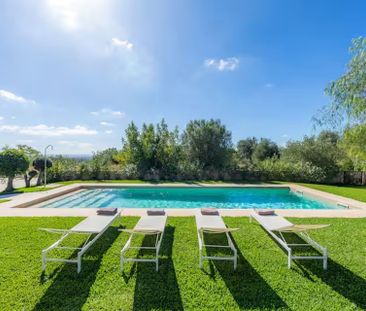 Charmantes Chalet mit Weitblick und Pool in Sa Coma - Foto 1