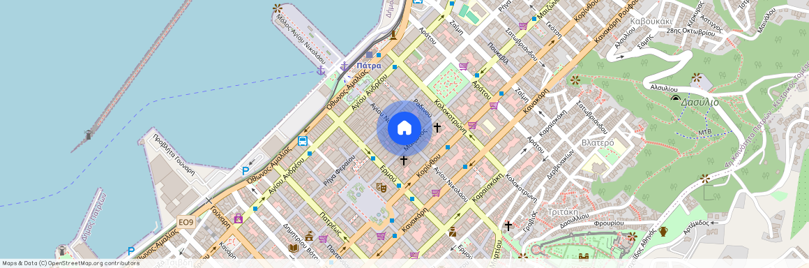 Αγίου Νικολάου 33, Πάτρα 262 21, Ελλάδα (26221)