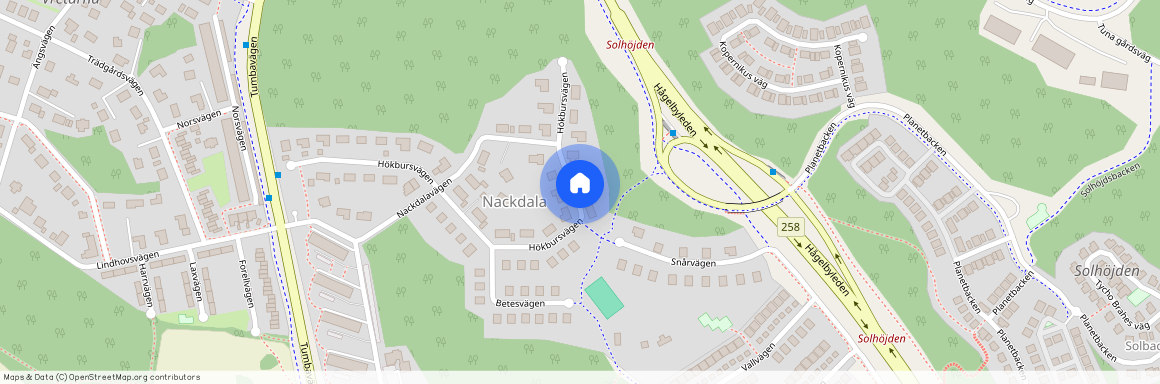 Hökbursvägen 40, Tumba, Sweden