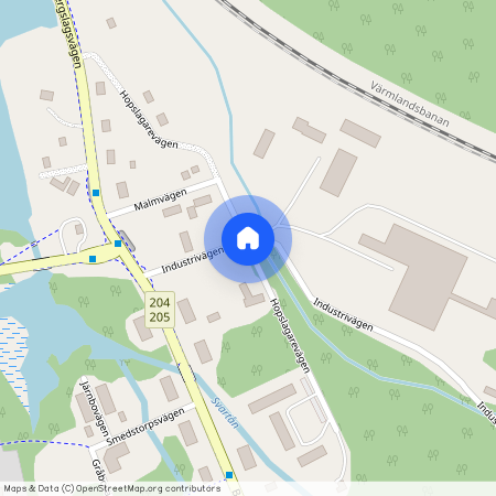 Hopslagarevägen, Svartå