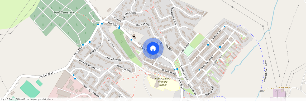 Pantyscallog Houses, Pant, Merthyr Tydfil, CF48 2BY