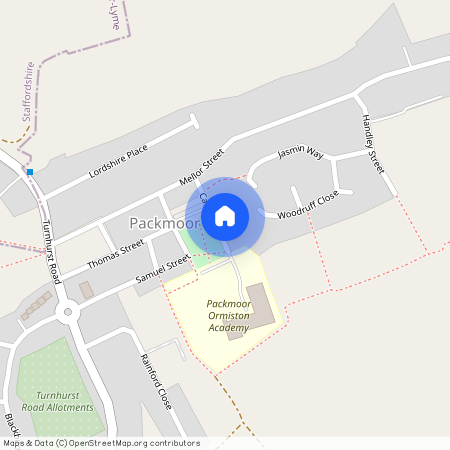 Carr Street Packmoor, Stoke-On-Trent