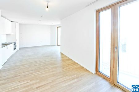 Sonnwendviertel: 1-Zimmer-Wohnung mit Balkon im 18. OG – Fitnessraum, Co-Working & Rooftop-Terrasse inklusive! - Photo 3