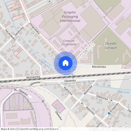 ul. Żmigrodzka, Junikowo, Grunwald, Poznań, wielkopolskie