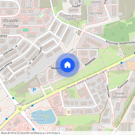 ul. Wawelska, Chełm, Gdańsk, pomorskie