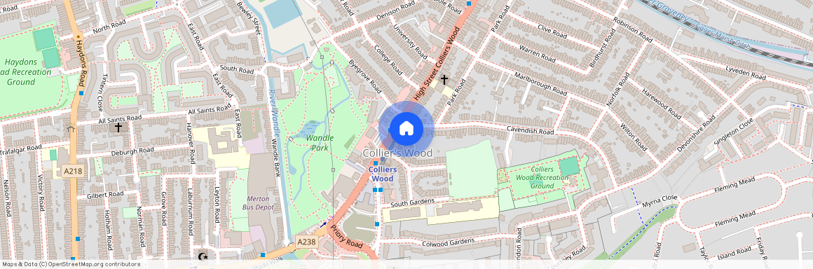 Colliers wood, Cavendish Road SW19