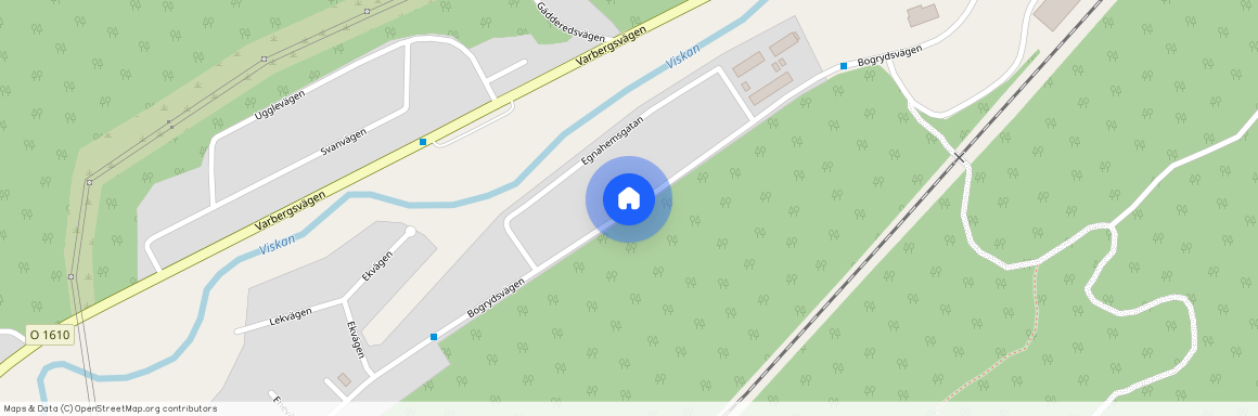 Bogrydsvägen, Svaneholm