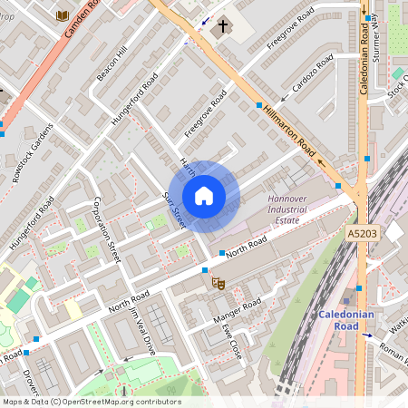 Hartham Road, Islington, N7, London