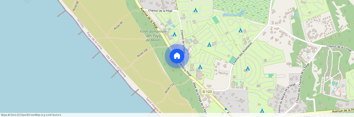 Building Avenue de la Pège - allo-vende-vacances - 1437827, Avenue de la Pège, Saint-Hilaire-De-Riez