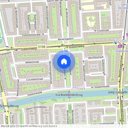 Apollobuurt, 1077 NL, Minervalaan, Amsterdam