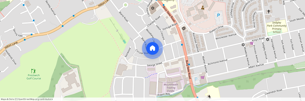 Circular Road, Manchester, M25