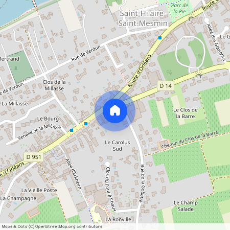 45160, Saint-Hilaire-Saint-Mesmin