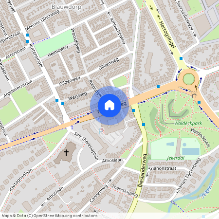 Biesland, 6213 GA, Tongerseweg, Maastricht