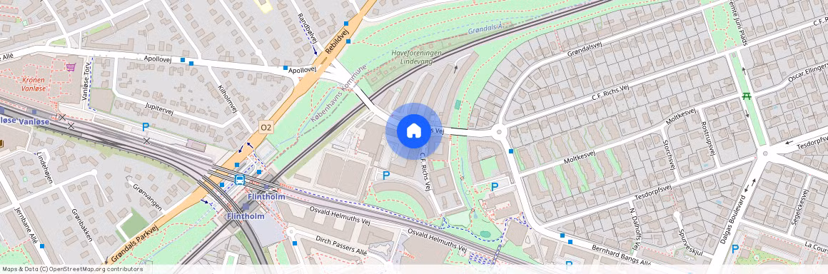 C.F. Richs Vej 105D, st. 19, 2000 Frederiksberg